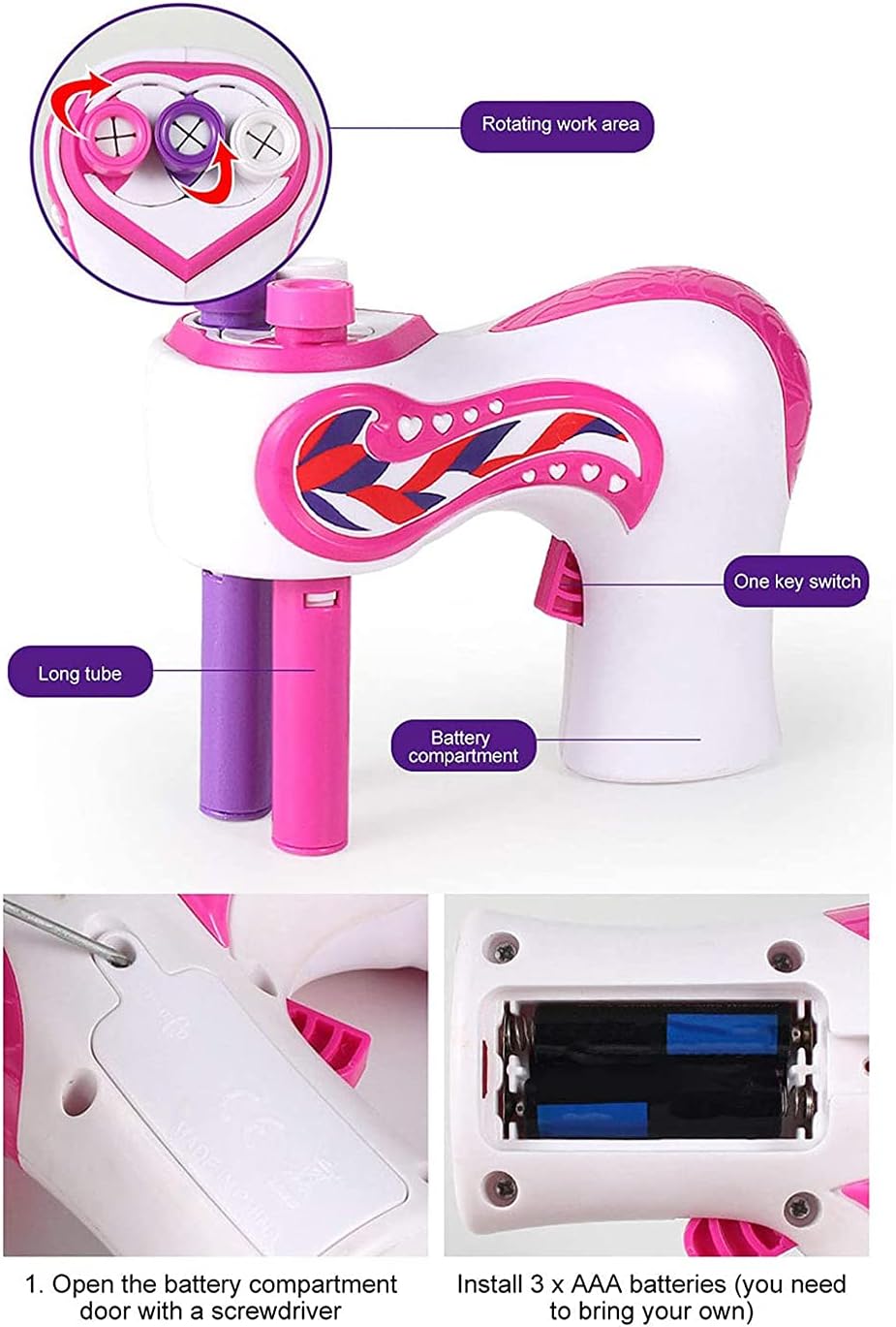 Automatic Hair Twister Braider Styling Tool – 3 Speeds