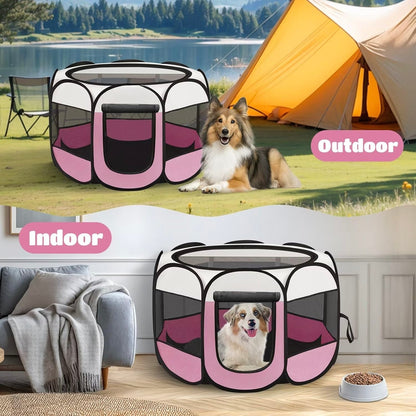 Portable Pet Playpen & Delivery Room (Medium 36")