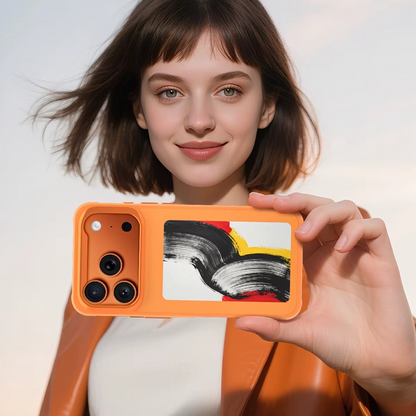 Smart E-Ink NFC Phone Case with Kickstand