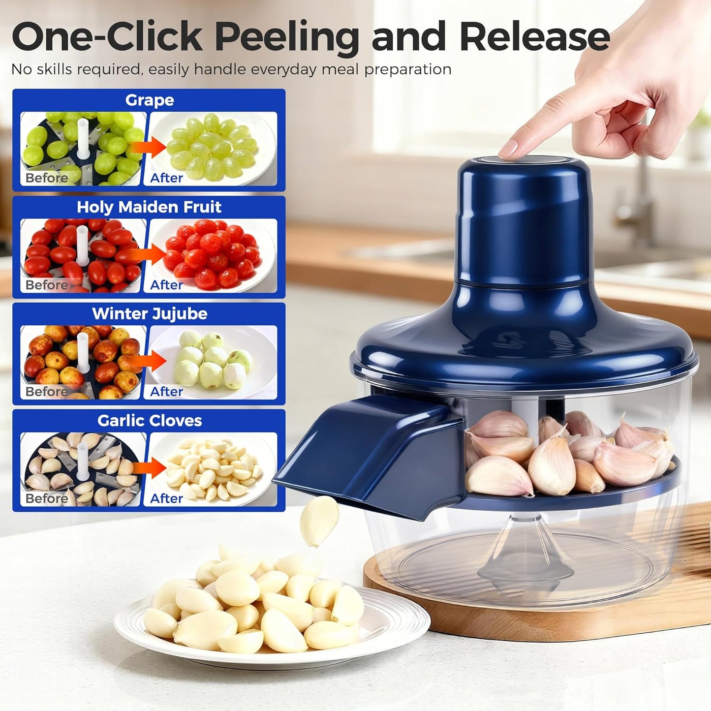 Electric Automatic Fruit & Vegetable Peeler