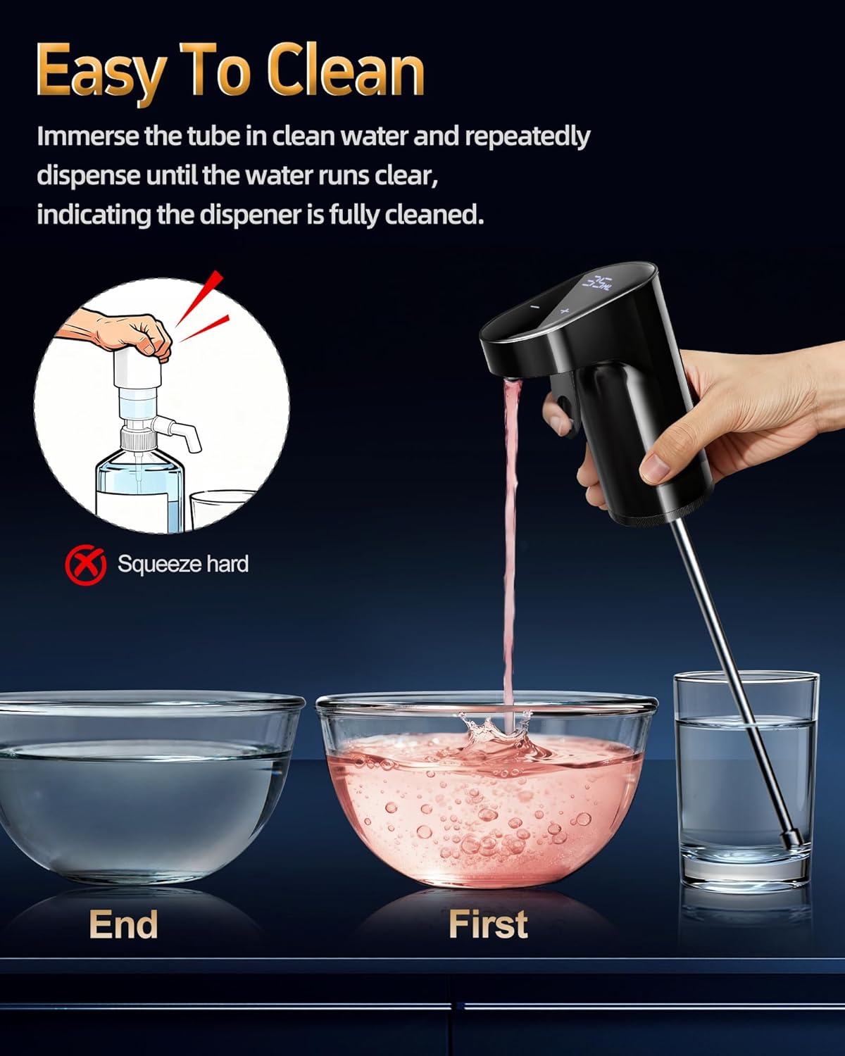 5-in-1 Smart Wine Decanter & Dispenser – Electric Aerator