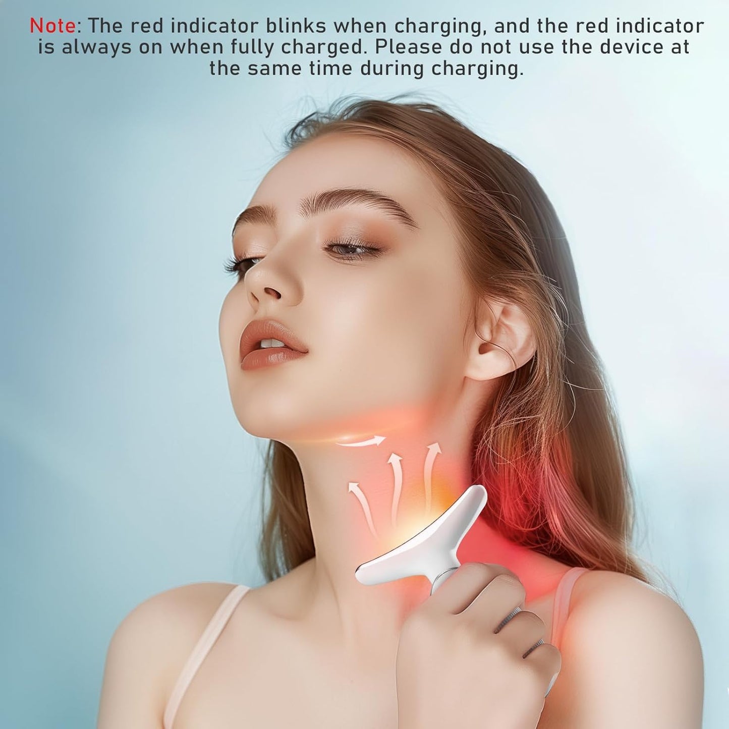 Face Neck Tool for Skin Care, Electric Neck Face Lifting Device for Wrinkle Removal