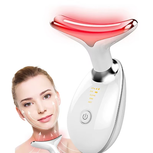 UNIVOZA face and neck sculpting wand EMS microcurrent red light device
