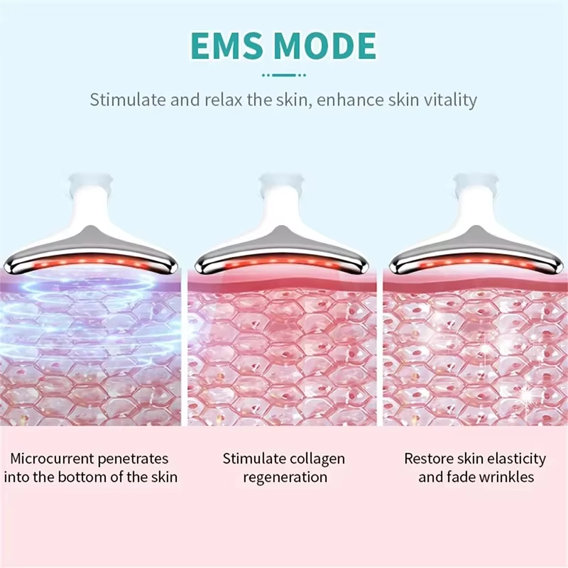 Face Neck Tool for Skin Care, Electric Neck Face Lifting Device for Wrinkle Removal