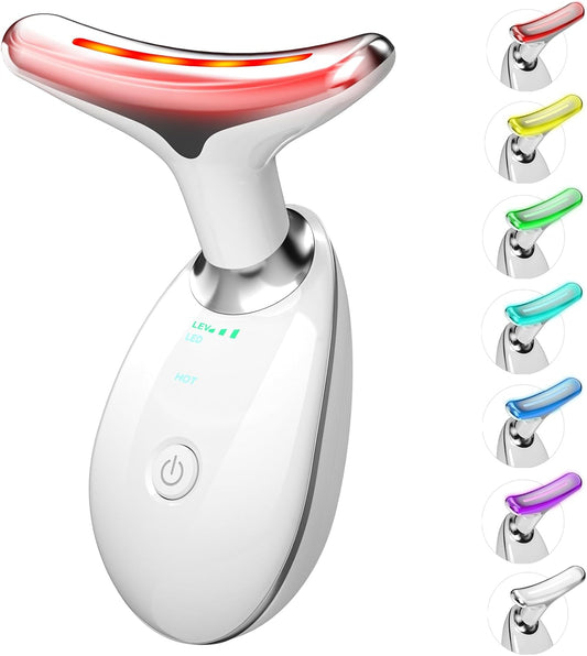 UNIVOZA face and neck sculpting wand EMS microcurrent red light device