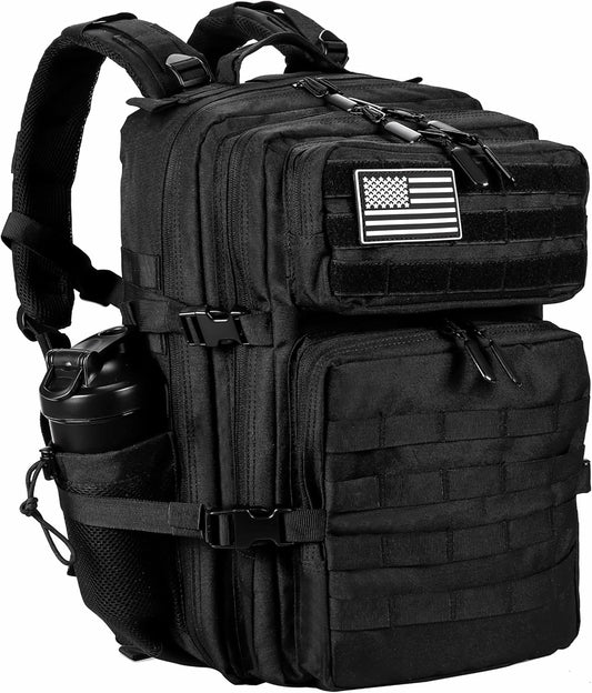 45L Military Tactical Backpack – Waterproof & Molle