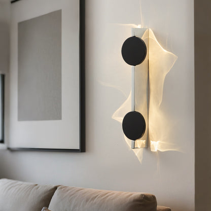 Modern Rotating Water Ripple Wall Lamp – RGB Ocean Effect