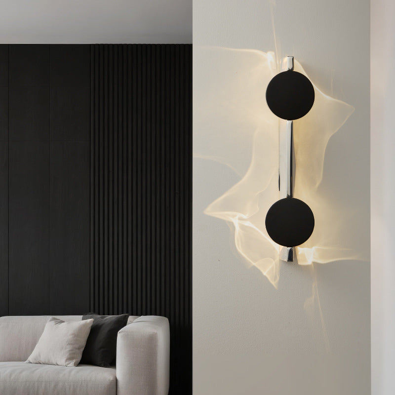 Modern Rotating Water Ripple Wall Lamp – RGB Ocean Effect