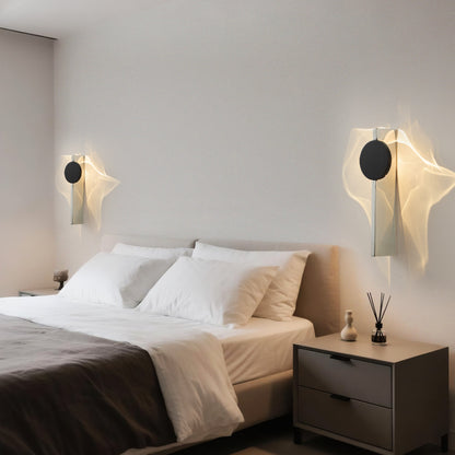 Modern Rotating Water Ripple Wall Lamp – RGB Ocean Effect