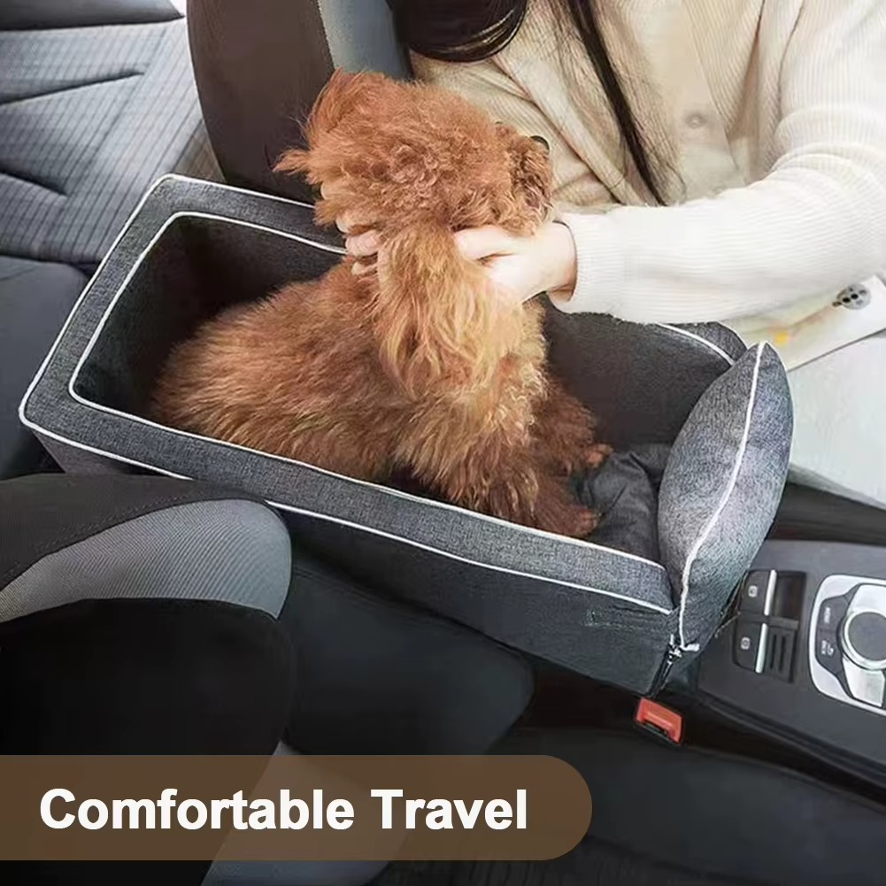 2-in-1 Console Pet Seat & Carrier
