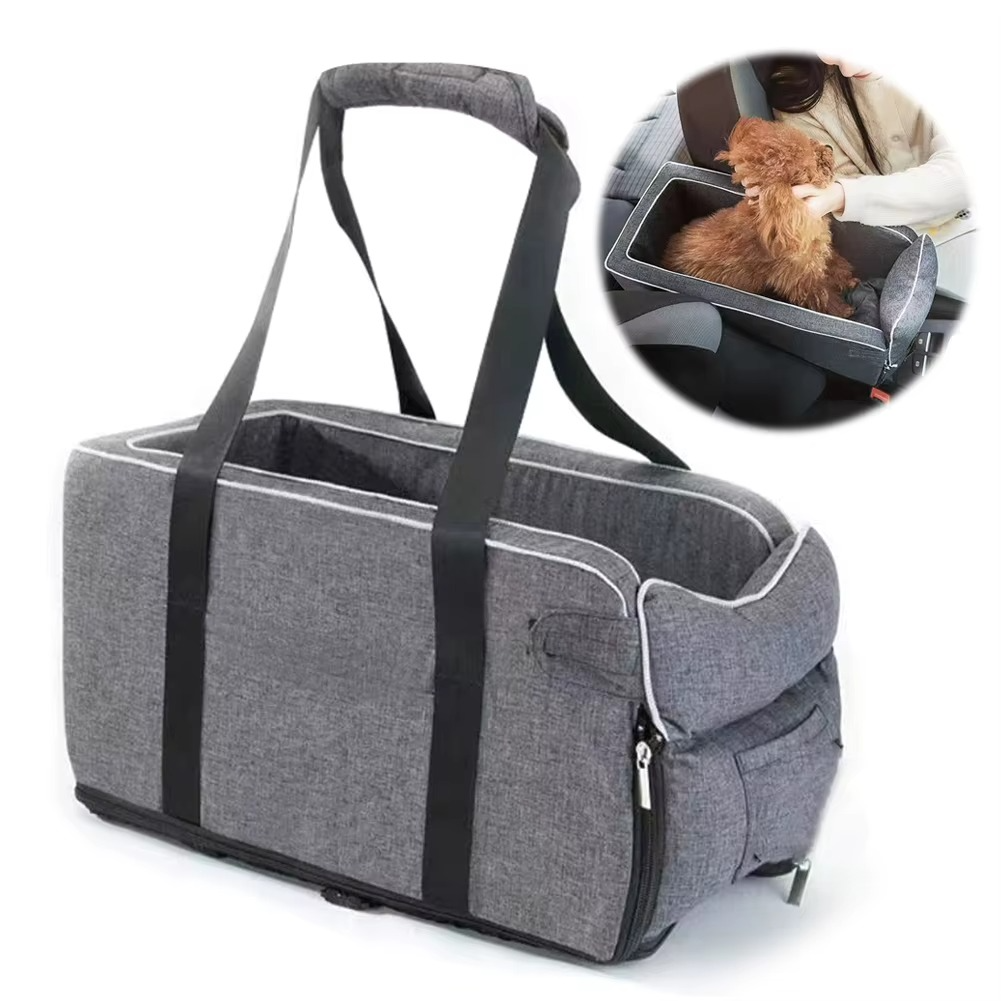 2-in-1 Console Pet Seat & Carrier