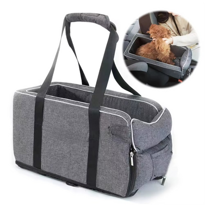 2-in-1 Console Pet Seat & Carrier