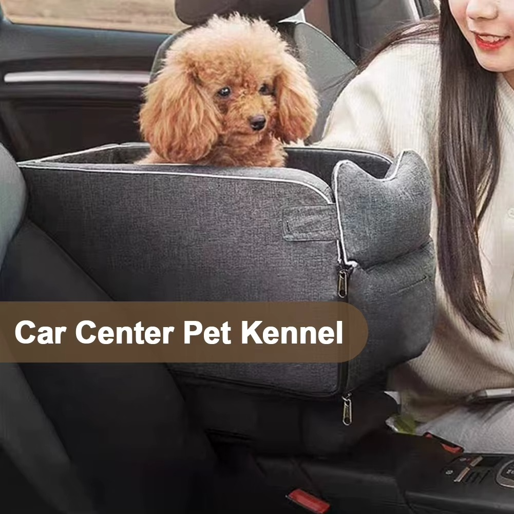 2-in-1 Console Pet Seat & Carrier