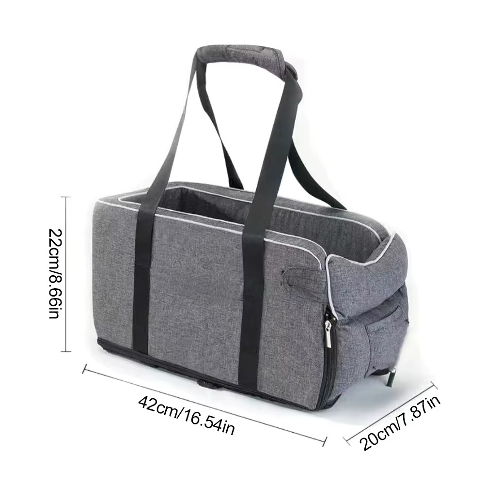 2-in-1 Console Pet Seat & Carrier