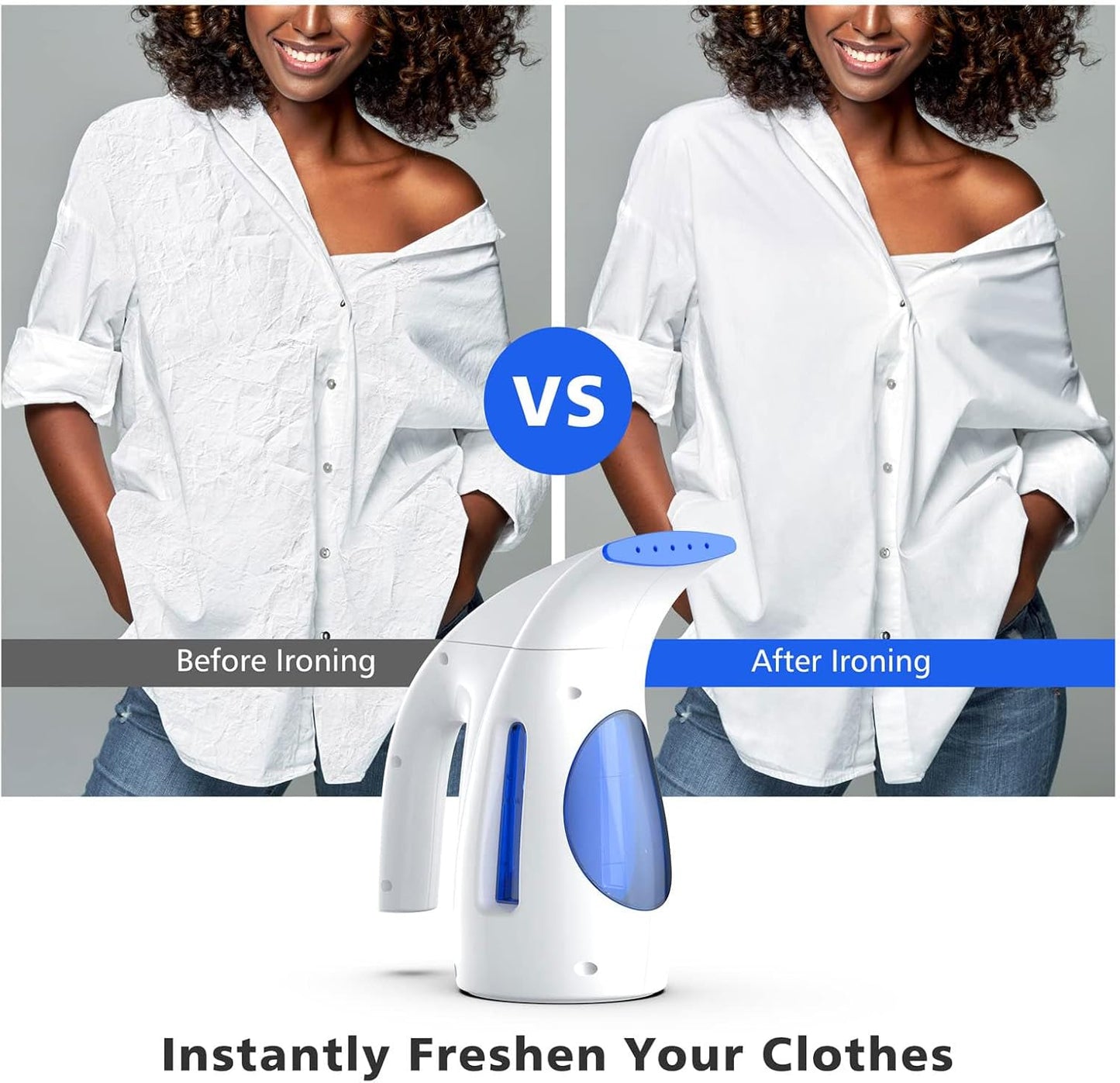 Portable Travel Steamer for Clothes – 700W Fast Heat