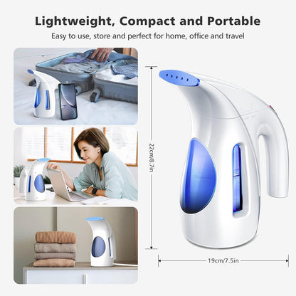 Portable Travel Steamer for Clothes – 700W Fast Heat