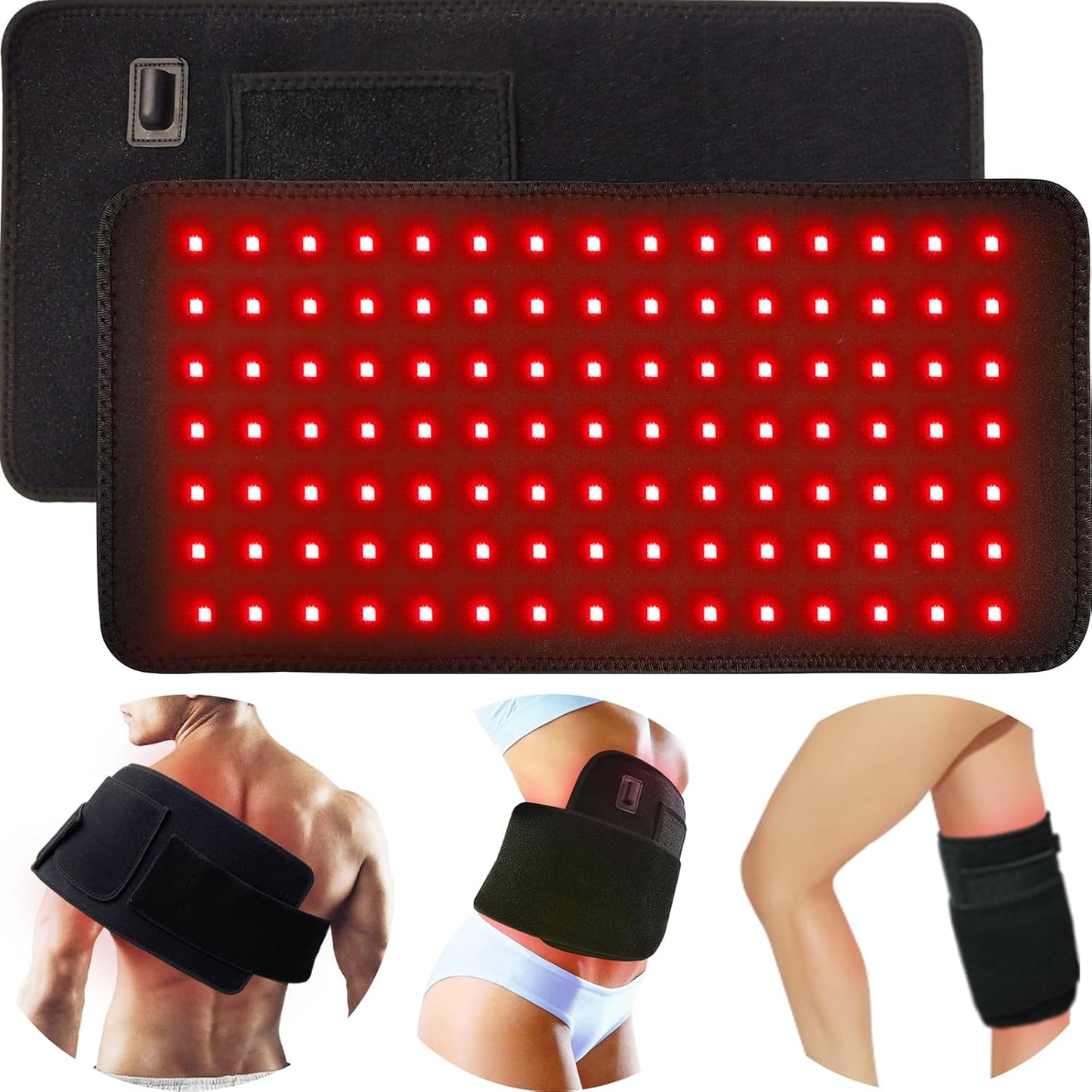 Red Light Therapy Belt – Infrared Wrap for Back & Muscle Comfort