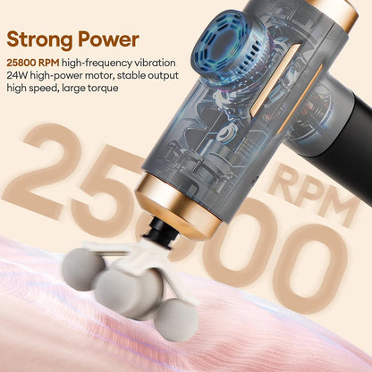 11-in-1 Electric Massage Gun – 99 Speed Deep Muscle Massager