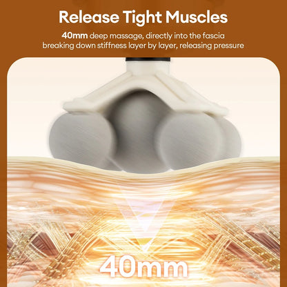 11-in-1 Electric Massage Gun – 99 Speed Deep Muscle Massager
